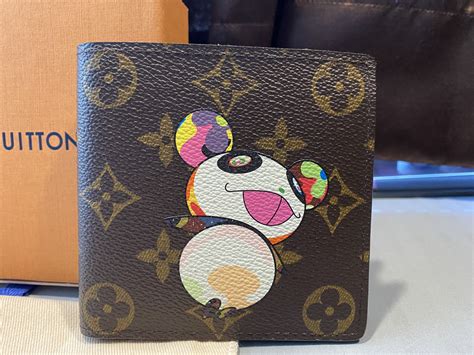 takashi murakami louis vuitton panda|Louis Vuitton murakami wallet.